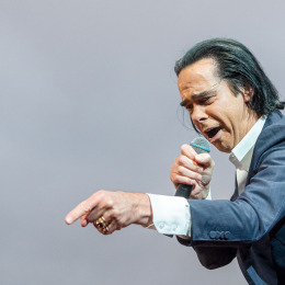 Nick Cave var et af hovednavnene og spillede torsdag aften på Northside i Århus